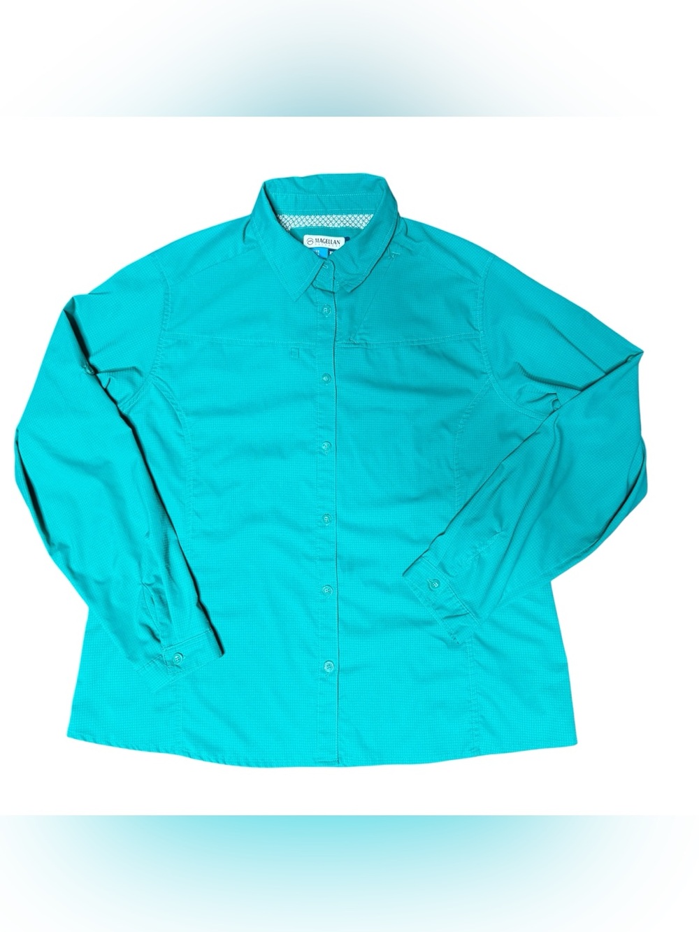 Magellan Outdoors MagWick Women’s XL Fishing Shirt Long Sleeve Button Up